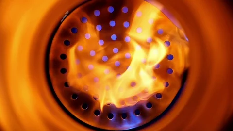 Ignition of the gas Stock Footage 118592535