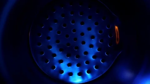 Ignition of the gas Stock Footage 118593347