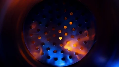 Ignition of the gas Stock Footage 118594215