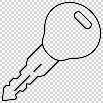 Ignition key Stock-Illustration