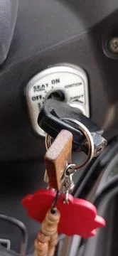 The ignition key Stock Photos