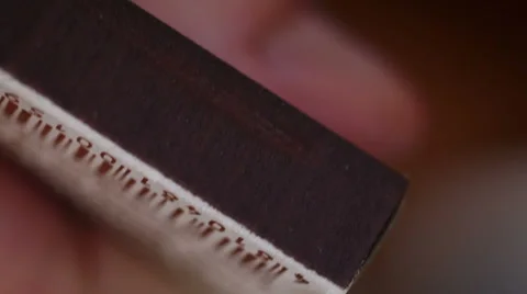 Ignition matches Stock Footage 45417573