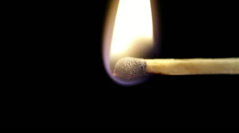 Ignition of matchstick Stock-Footage 14826477