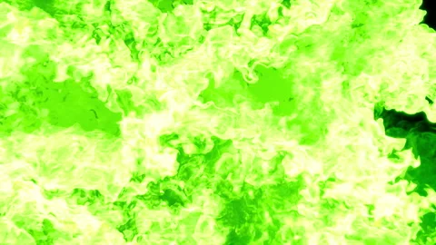 Ignition of substances burning with a green flame Stock Footage 274259813
