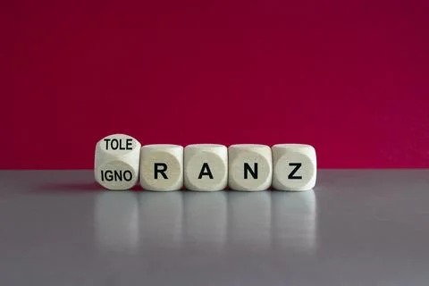 Ignorance or tolerance? Stock Photos