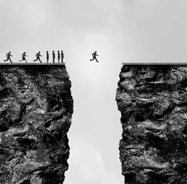 Ignore Limitations Concept Stock Illustration