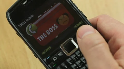 Ignoring the Boss #2 Stock Footage 8920764