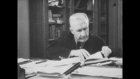 Igor Tamm. Soviet physicist Stock Footage 296069376