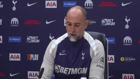 Igor Tudor ‘100 per cent’ sure Tottenham will be in Premier League next season Stock Footage 329316826