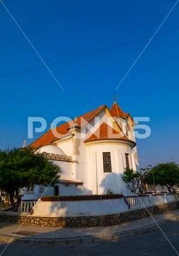 Igreja de nossa Senhora da arrabida, Benguela Province, Lobito, Angola Stock Photos