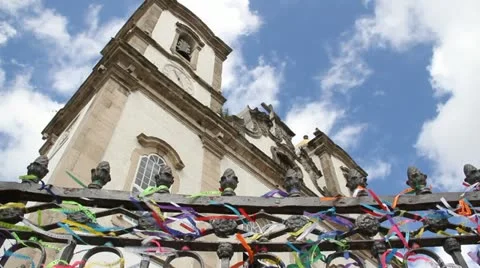 Igreja do Bonfim Stock Footage 12428535