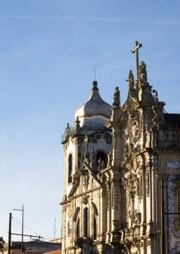 Igreja do Carmo Side View Stock Photos