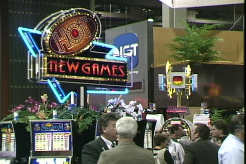 IGT Exhibit Stock Footage 818103