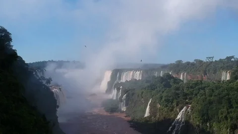 Iguacu Falls 002 Stock Footage