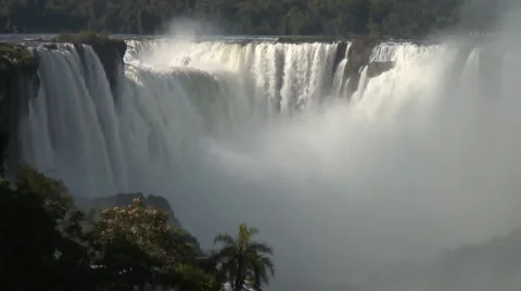 Iguassu Falls Stock Footage 5421925