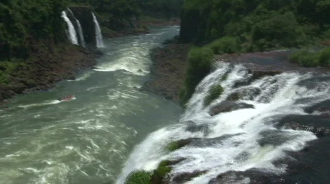 Iguassu Falls (HD Video) Stock Footage