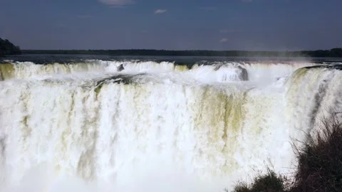 Iguazu Falls Devil's throat Stock Footage 148426906