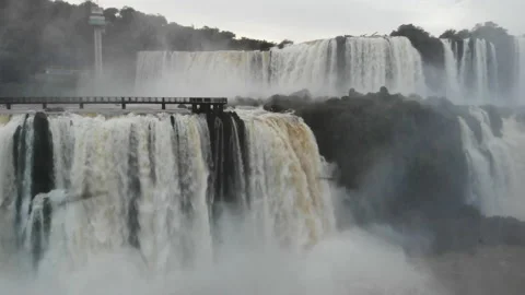 Iguazu Falls Stock Footage