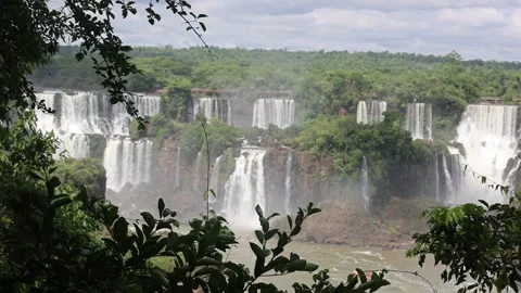 Iguazu falls Stock Footage 227572250
