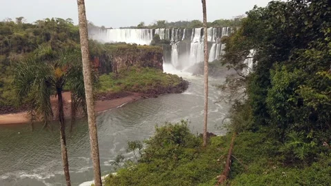 Iguazu Falls park Stock Footage 148426623