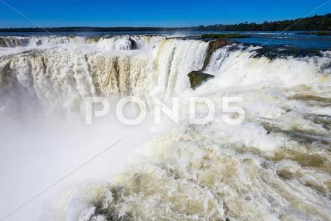 The Iguazu Falls Stock Photos
