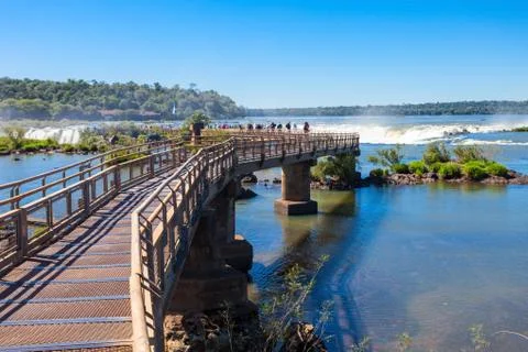 The Iguazu Falls Stock Photos