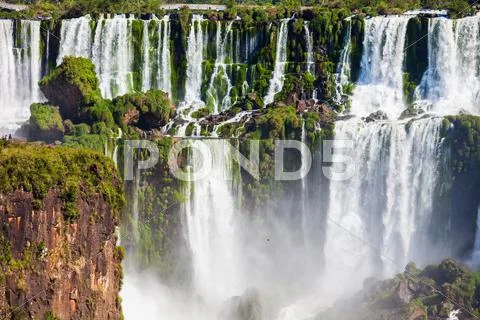 The Iguazu Falls Stock Photos