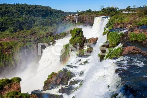 The Iguazu Falls Stock Photos