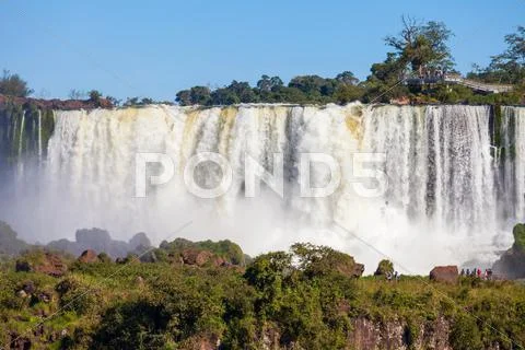 The Iguazu Falls Stock Photos