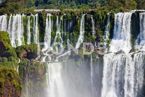 The Iguazu Falls Stock Photos
