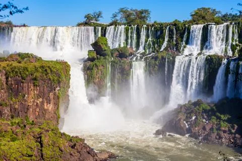 The Iguazu Falls Stock Photos