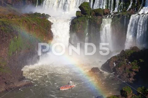 The Iguazu Falls Stock Photos