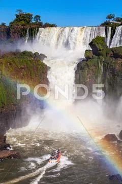 The Iguazu Falls Stock Photos