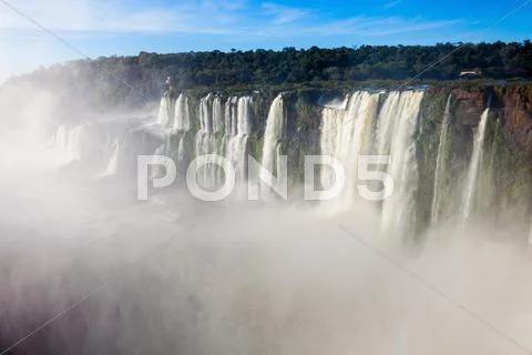 The Iguazu Falls Stock Photos