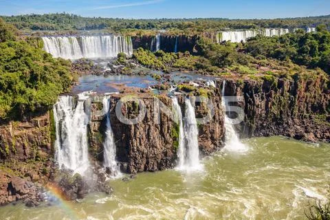 The Iguazu Falls Stock Photos