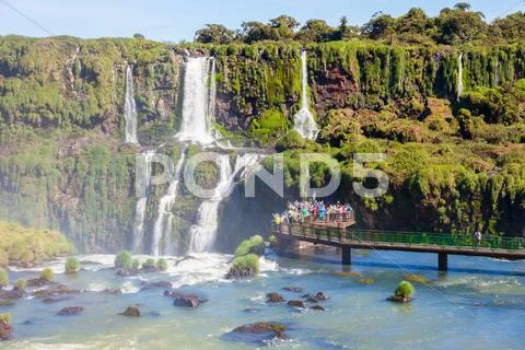 The Iguazu Falls Stock Photos