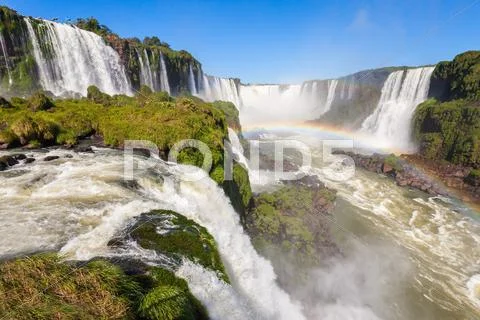 The Iguazu Falls Stock Photos