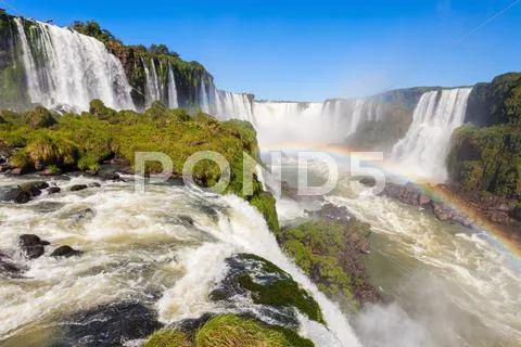 The Iguazu Falls Stock Photos