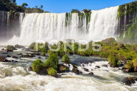 The Iguazu Falls Stock Photos