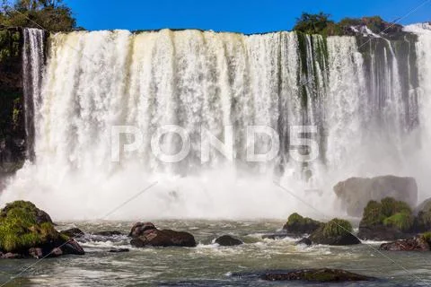The Iguazu Falls Stock Photos