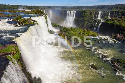 The Iguazu Falls Stock Photos