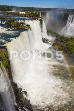 The Iguazu Falls Stock Photos
