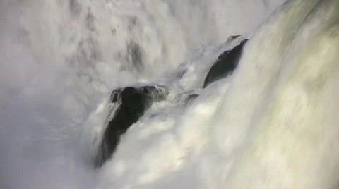 Iguazu - Massive Water Flow 스톡 동영상 493067