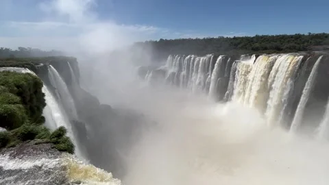 Iguazu WaterFalls Stock Footage 220083052