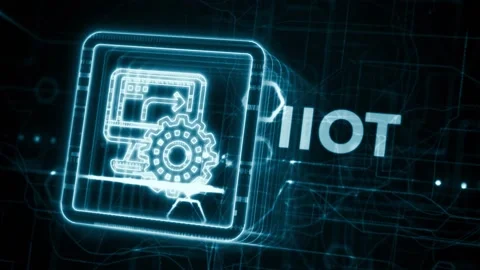 IIOT Industrial internet of things smart... | Stock Video | Pond5