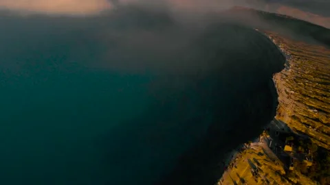 Ijen crater Stock Footage 141704773