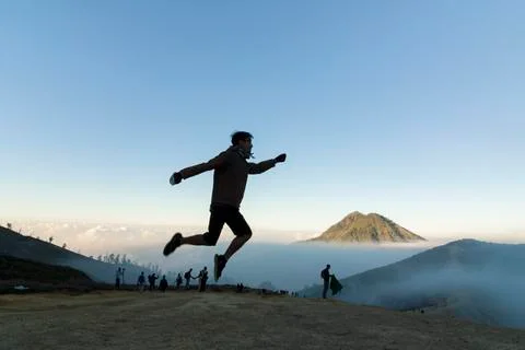 IJEN CRATER Stock Photos