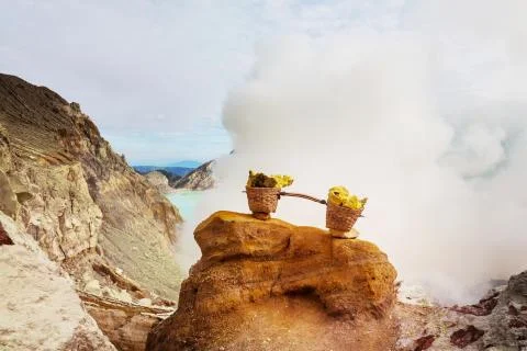 Ijen Fotos de archivo