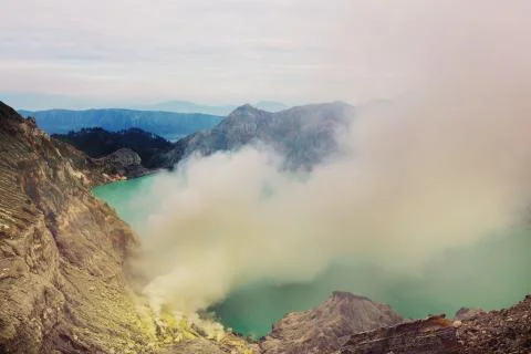 Ijen Fotos de archivo