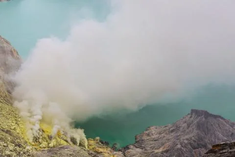 Ijen Fotos de archivo